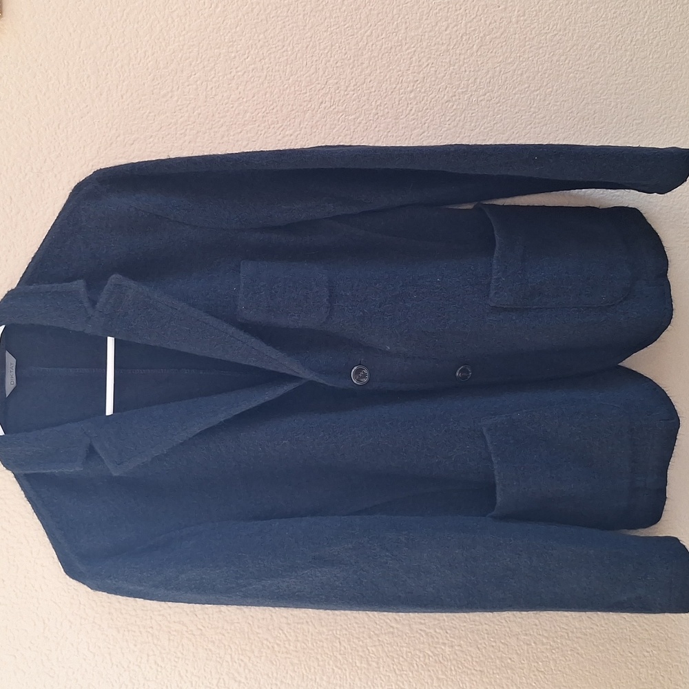 Elegant DIKTAT Made In ITALY Dark BLUE Blazer for Men, SIZE 46